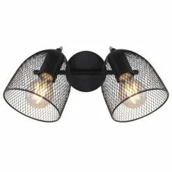 Luminaires Scandinaves-Luminaires Globo Lighting Spot Globo JOSINA Brun, 2 lumières