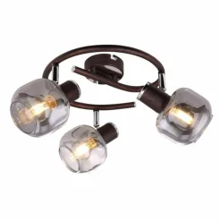 Luminaires Globo Lighting Spot Globo KABU Cuivre, 3 lumières