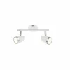Luminaires Globo Lighting Spot Globo LED Blanc, 2 lumières* Éclairage Led