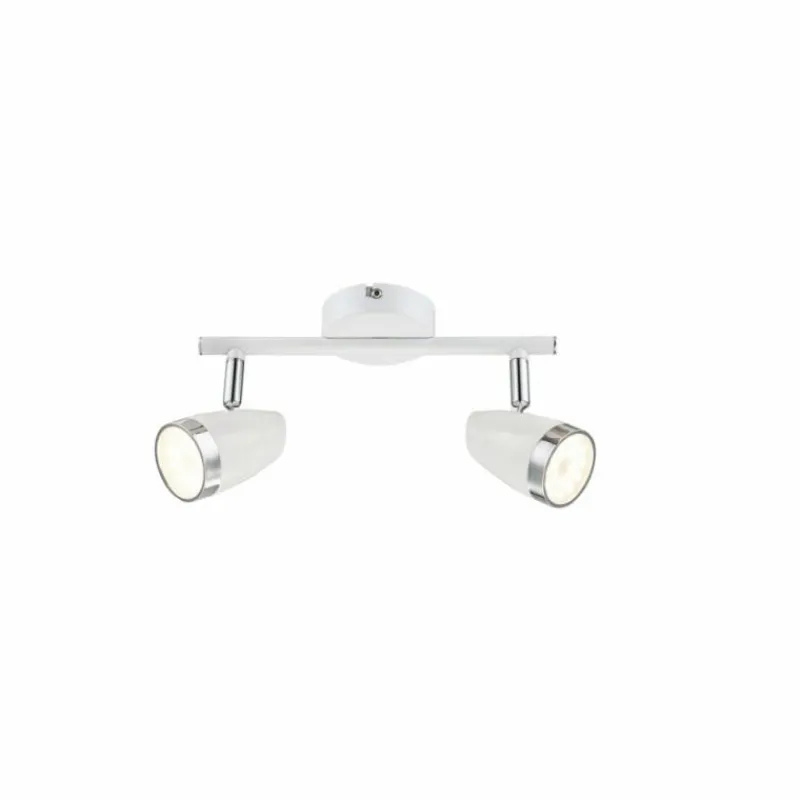 Luminaires Globo Lighting Spot Globo LED Blanc, 2 lumières* Éclairage Led