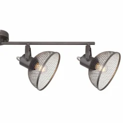 Lampes Industrielles-Luminaires Globo Lighting Spot Globo LHIMMA Chrome, 4 lumières