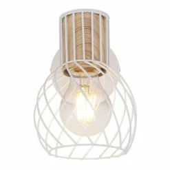 Luminaires Globo Lighting Spot Globo LUISE Blanc, 1 lumière* Spots Et Projecteurs