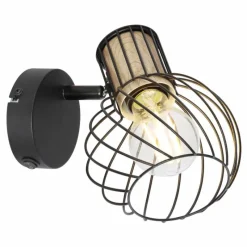 Luminaires Globo Lighting Spot Globo LUISE Noir, 1 lumière* Spots Et Projecteurs