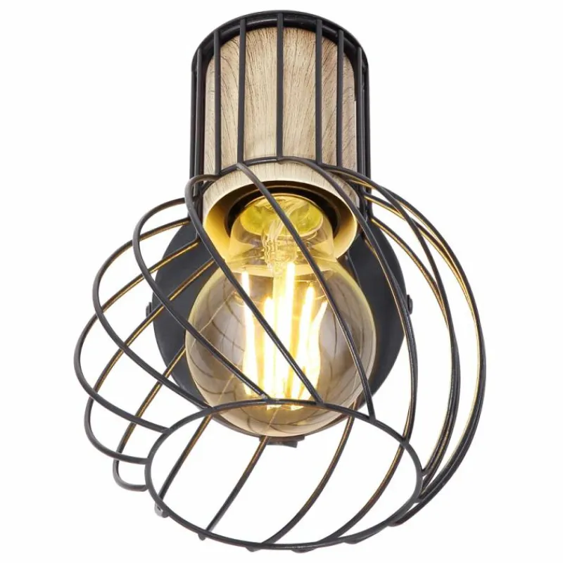 Luminaires Globo Lighting Spot Globo LUISE Noir, 1 lumière* Spots Et Projecteurs