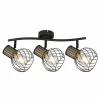 Luminaires Globo Lighting Spot Globo LUISE Noir, 3 lumières* Spots Et Projecteurs