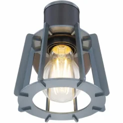 Lampes En Bois-Luminaires Globo Lighting Spot Globo MAHA Noir, 1 lumière