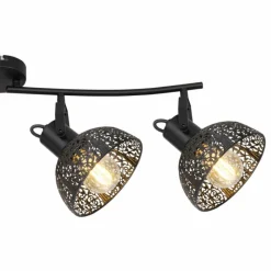 Luminaires Globo Lighting Spot Globo PANTALLA Noir, 4 lumières* Spots Et Projecteurs
