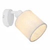 Luminaires Globo Lighting Spot Globo PINNI Blanc, 1 lumière* Spots Et Projecteurs