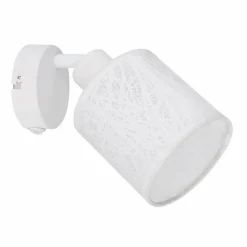 Luminaires Globo Lighting Spot Globo PINNI Blanc, 1 lumière* Spots Et Projecteurs