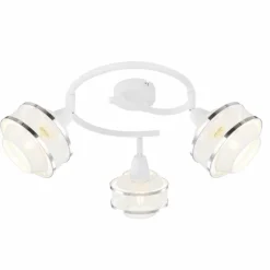 Luminaires Globo Lighting Spot Globo VIGATTO Blanc, 3 lumières* Spots Et Projecteurs