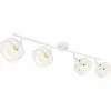 Luminaires Globo Lighting Spot Globo VIGATTO Blanc, 4 lumières* Spots Et Projecteurs