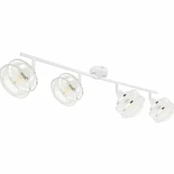 Luminaires Globo Lighting Spot Globo VIGATTO Blanc, 4 lumières* Spots Et Projecteurs