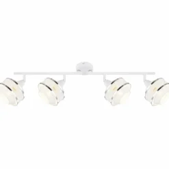 Luminaires Globo Lighting Spot Globo VIGATTO Blanc, 4 lumières* Spots Et Projecteurs