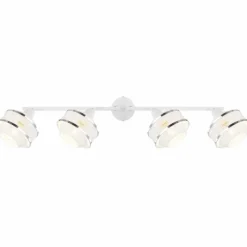 Luminaires Globo Lighting Spot Globo VIGATTO Blanc, 4 lumières* Spots Et Projecteurs