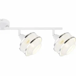 Luminaires Globo Lighting Spot Globo VIGATTO Blanc, 4 lumières* Spots Et Projecteurs