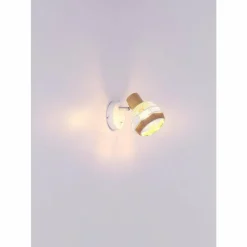 Lampes En Tissu-Luminaires Globo Lighting Spot Globo WIDY Blanc, 1 lumière