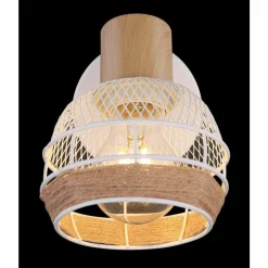 Lampes En Tissu-Luminaires Globo Lighting Spot Globo WIDY Blanc, 1 lumière