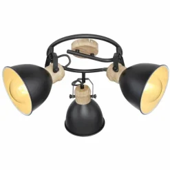 Luminaires Globo Lighting Spot Globo WIHO Noir, 3 lumières* Spots Et Projecteurs