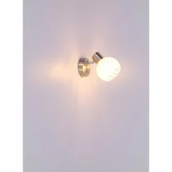 Luminaires Globo Lighting Spot Globo WILLY Nickel mat, 1 lumière