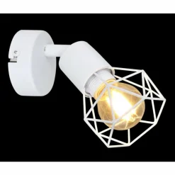 Luminaires Globo Lighting Spot Globo XARA I Blanc, 1 lumière* Spots Et Projecteurs