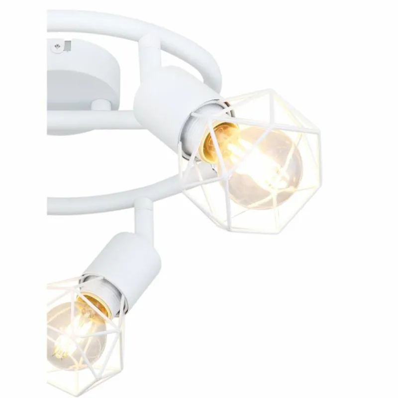 Luminaires Globo Lighting Spot Globo XARA I Blanc, 3 lumières* Spots Et Projecteurs