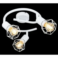 Luminaires Globo Lighting Spot Globo XARA I Blanc, 3 lumières* Spots Et Projecteurs