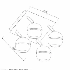 Luminaires Lucide Spot Lucide BINARI LED Blanc, 1 lumière