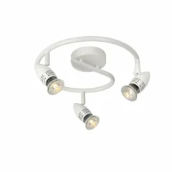 Luminaires Rustiques-Luminaires Lucide Spot Lucide CARO Blanc, 3 lumières