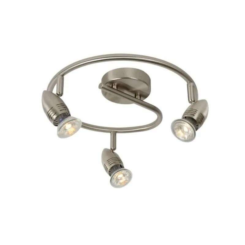 Luminaires Rustiques-Luminaires Lucide Spot Lucide CARO Chrome, 3 lumières