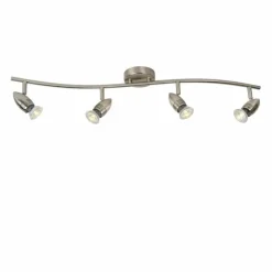Luminaires Rustiques-Luminaires Lucide Spot Lucide CARO Chrome, 4 lumières