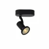 Lampes Industrielles-Luminaires Lucide Spot Lucide JASTER Noir, 1 lumière