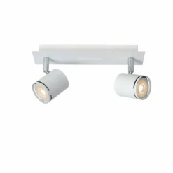 Lampes Industrielles-Luminaires Lucide Spot Lucide RILOU Blanc, 2 lumières