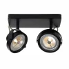 Lampes Industrielles-Luminaires Lucide Spot Lucide TALA Noir, 2 lumières