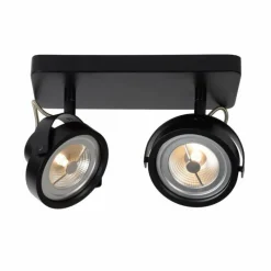 Lampes Industrielles-Luminaires Lucide Spot Lucide TALA Noir, 2 lumières