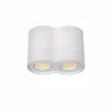 Luminaires Rustiques-Luminaires Lucide Spot Lucide TUBE Blanc, 2 lumières