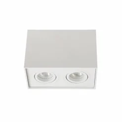 Luminaires Rustiques-Luminaires Lucide Spot Lucide TUBE Blanc, 2 lumières