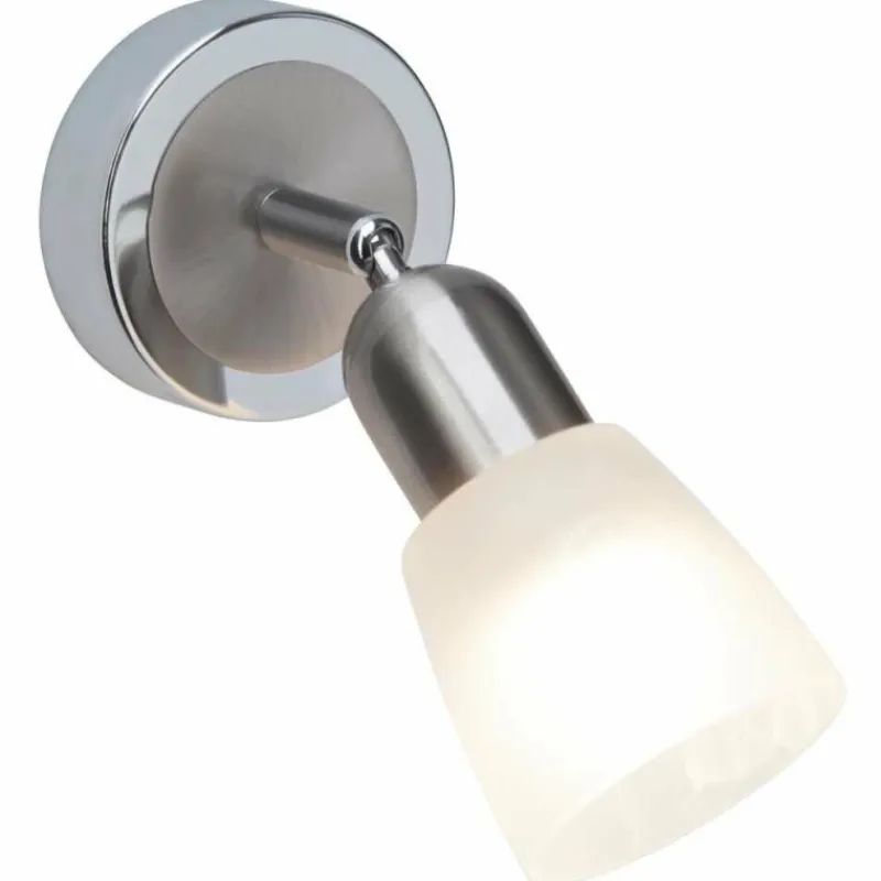 Luminaires Brilliant Spot mural Brilliant Bethany LED Chrome, 1 lumière