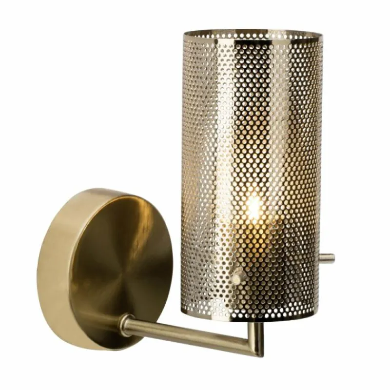 Luminaires Brilliant Spot mural Brilliant Gracian Laiton, 1 lumière* Appliques