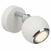 Luminaires Brilliant Spot mural Brilliant Ina LED Blanc, 1 lumière* Spots Et Projecteurs