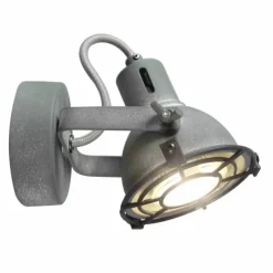 Luminaires Brilliant Spot mural Brilliant Jesper LED Gris, 1 lumière* Appliques