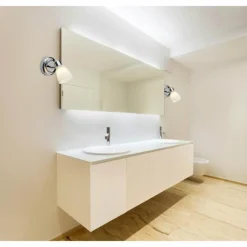 Luminaires Brilliant Spot mural Brilliant Kensington Chrome, 1 lumière