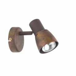 Luminaires Rustiques-Luminaires Brilliant Spot mural Brilliant Lava Cuivre, 1 lumière