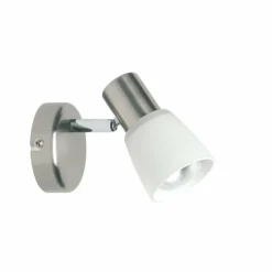 Luminaires Brilliant Spot mural Brilliant Luca Blanc, 1 lumière