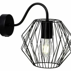 Luminaires Brilliant Spot mural Brilliant Noris Noir, 1 lumière* Spots Et Projecteurs