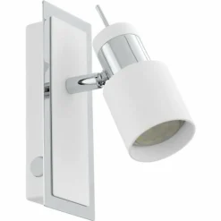 Luminaires Eglo Spot mural Eglo DAVIDA Chrome* Spots Et Projecteurs