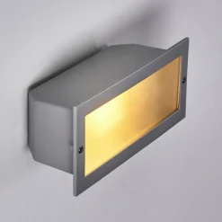 hofstein Spot mural encastré Peria Blanc, 1 lumière