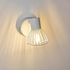 hofstein Spot mural Holbol Blanc, 1 lumière