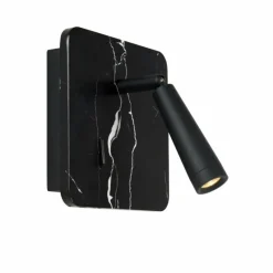 Lampes En Bois-Luminaires Lucide Spot mural Lucide OREGON LED Noir, 1 lumière