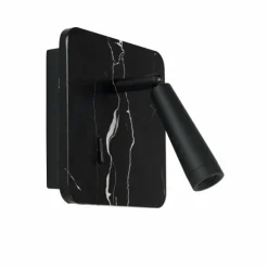 Lampes En Bois-Luminaires Lucide Spot mural Lucide OREGON LED Noir, 1 lumière