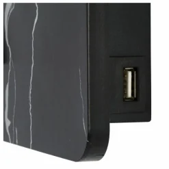 Lampes En Bois-Luminaires Lucide Spot mural Lucide OREGON LED Noir, 1 lumière